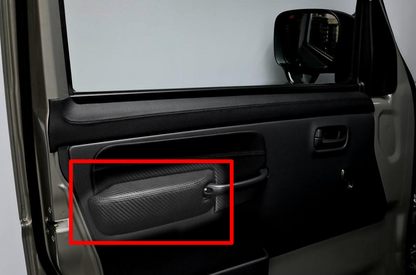 Suzuki Carry DA16T Super Carry Leather Door Trim B Parts L/R Carbon Panel REIZ