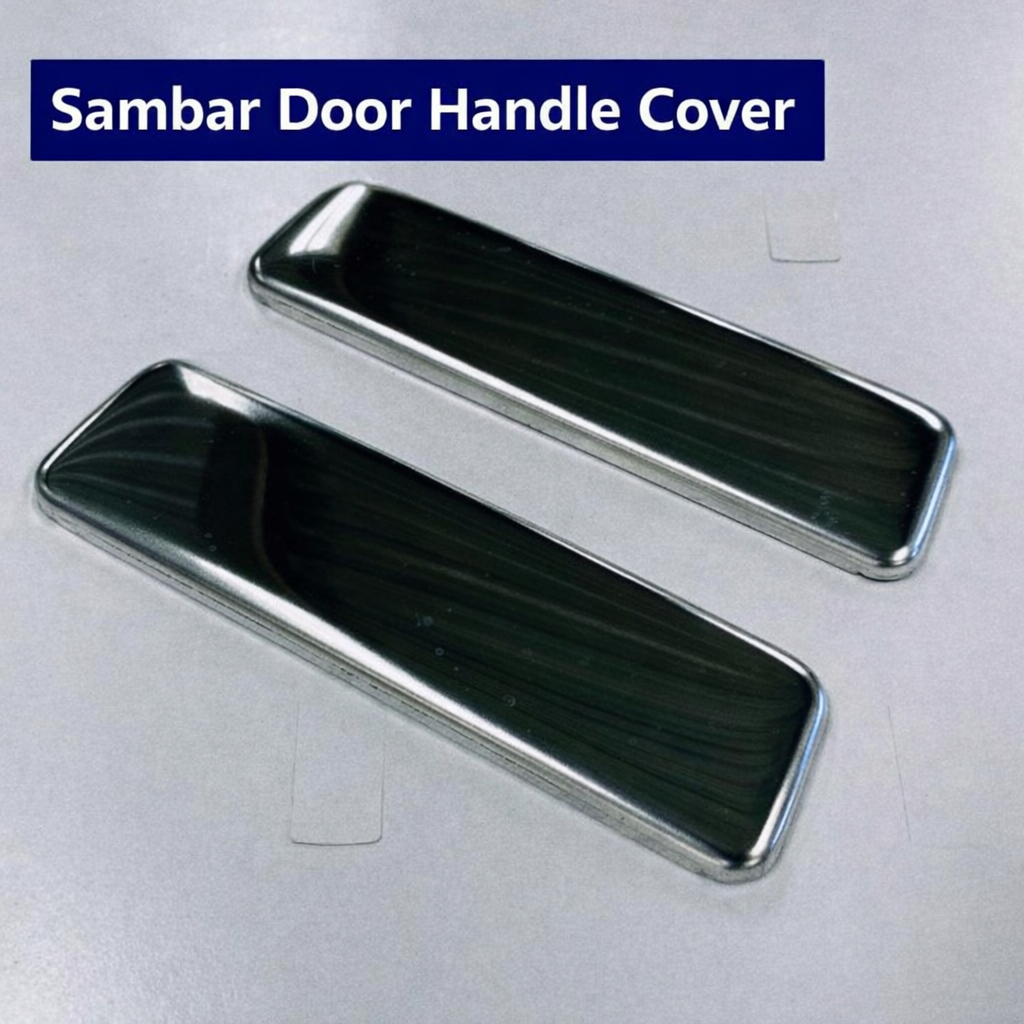 SUS304 Stainless Door Handle Cover R/L Set Mirror Finish Fits Subaru Sambar KS3 KS4 TT1 TT2
