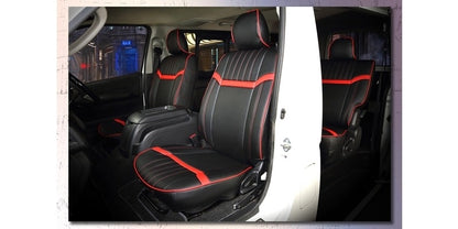 Premium PVC Seat Covers Set for 8-Passenger Toyota Land Cruiser Prado KZJ78G KZJ78W