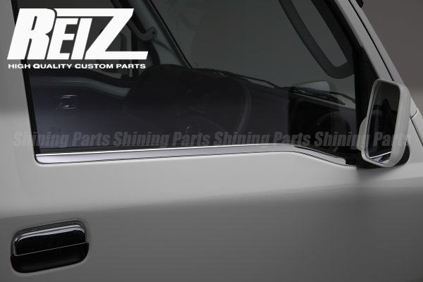 REIZ Stainless Steel Mirror Finish Window Trim for Daihatsu Hijet Truck S500P S510P