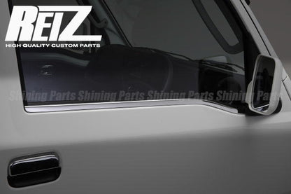 REIZ Stainless Steel Mirror Finish Window Trim for Daihatsu Hijet Truck S500P S510P