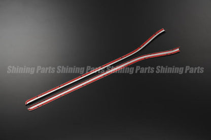 REIZ Stainless Steel Mirror Finish Window Trim for Daihatsu Hijet Truck S500P S510P