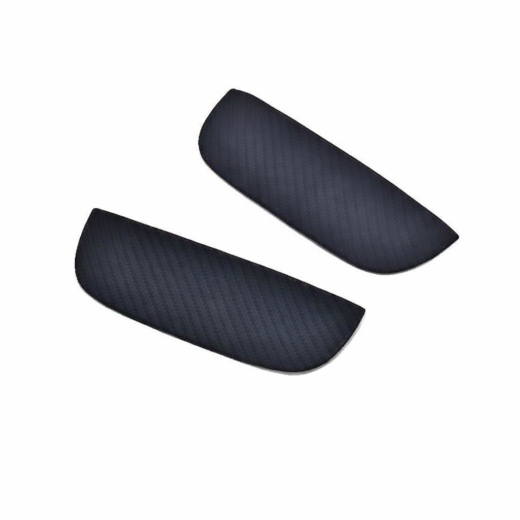 Door Handle Under Protector Rubber Scratch Guard Cover 2pcs Matte Black / Carbon Style Fits DA16T Carry / Super Carry