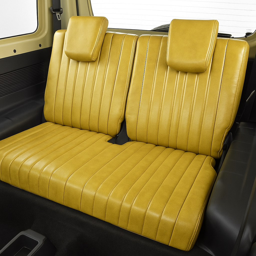 Grace Antique Design S PVC Leather Seat Cover Set 10 Color Variations Fits Toyota Land Cruiser 76 Series Re-released Land Cruiser 70 Model GDJ76W