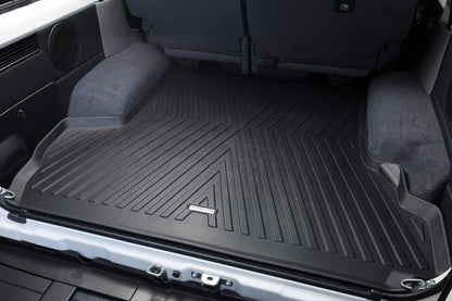 3D Floor Mat Full Set Front + Second + Rear Luggage Tray Fits Toyota Land Cruiser 70 GDJ76