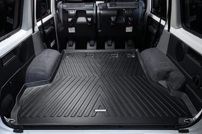 3D Floor Mat Full Set Front + Second + Rear Luggage Tray Fits Toyota Land Cruiser 70 GDJ76