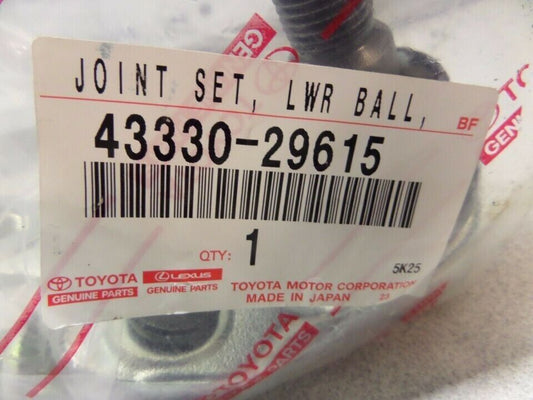 Toyota Genuine JDM Parts - Joint R and L Set  Lwr Ball 43340-29215  43330-29615