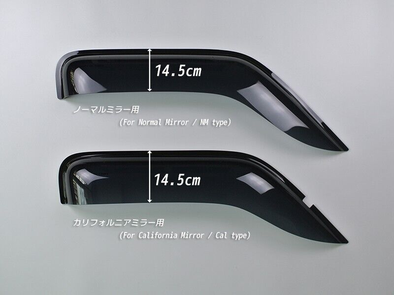 Suzuki Carry JDM DC51T DD51T EVERY DE51V DF51V Door Side Visors Rain & wind guard