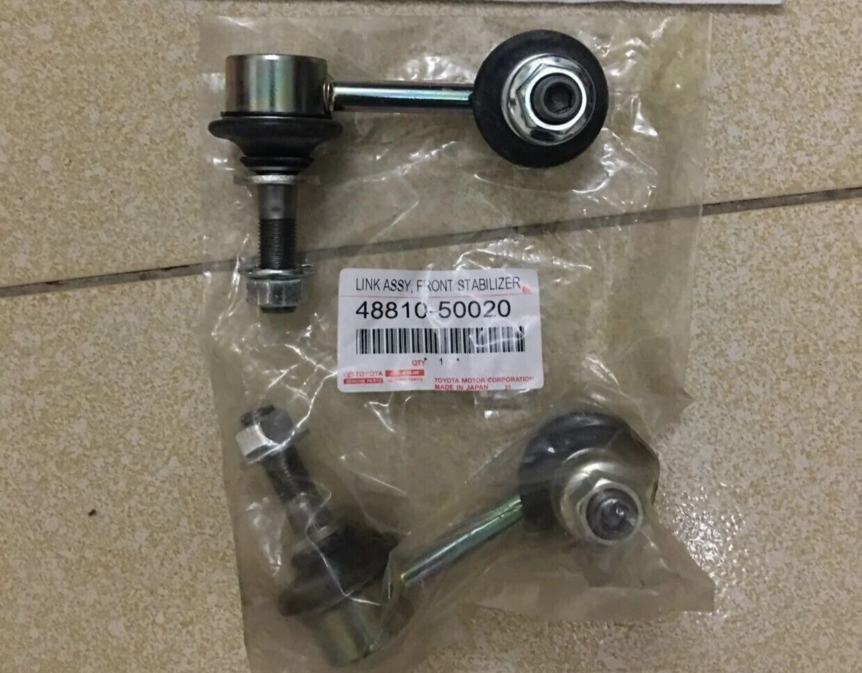 TOYOTA Genuine JDM LS460 LS460L 07-17 Front Suspension Stabilizer Link RH LH Set OEM