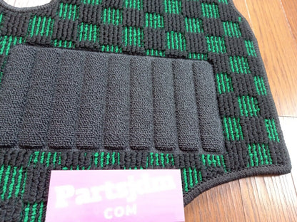 Suzuki Carry JDM DA16T Floor mat Check Green Super Carry Car mat