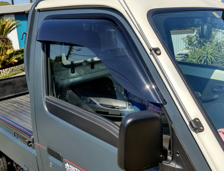 Suzuki Carry JDM DC51T DD51T EVERY DE51V DF51V Door Side Visors For CaliforniaMirror