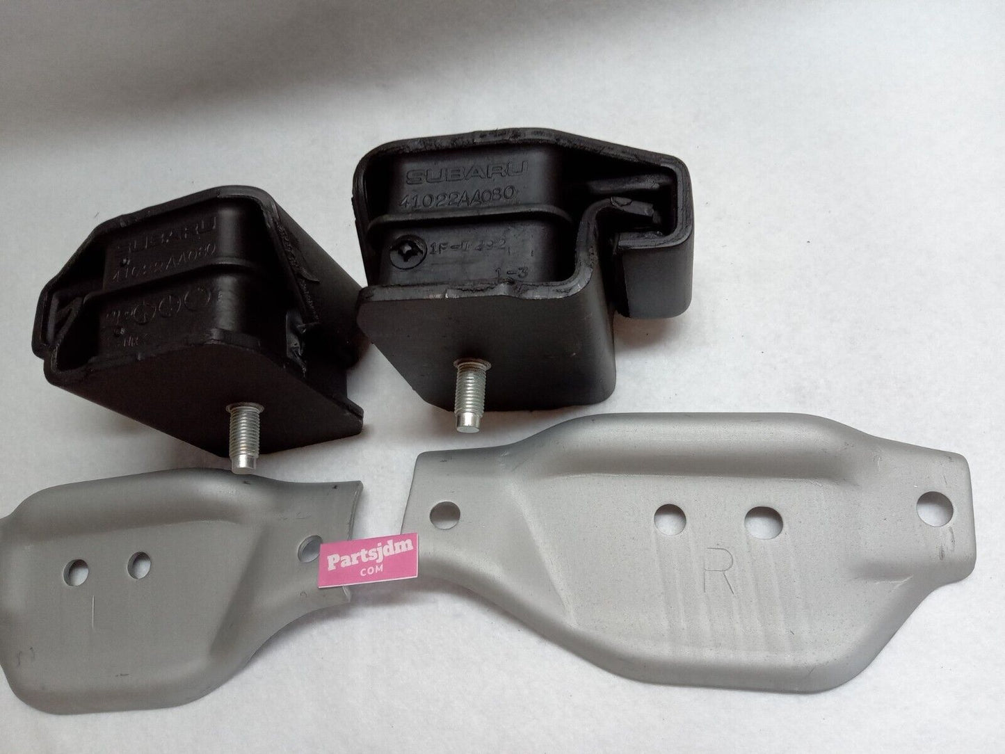 STi SUBARU JDM Genuine Group N Engine Mount Pair Impreza Forester Legacy GT OEM