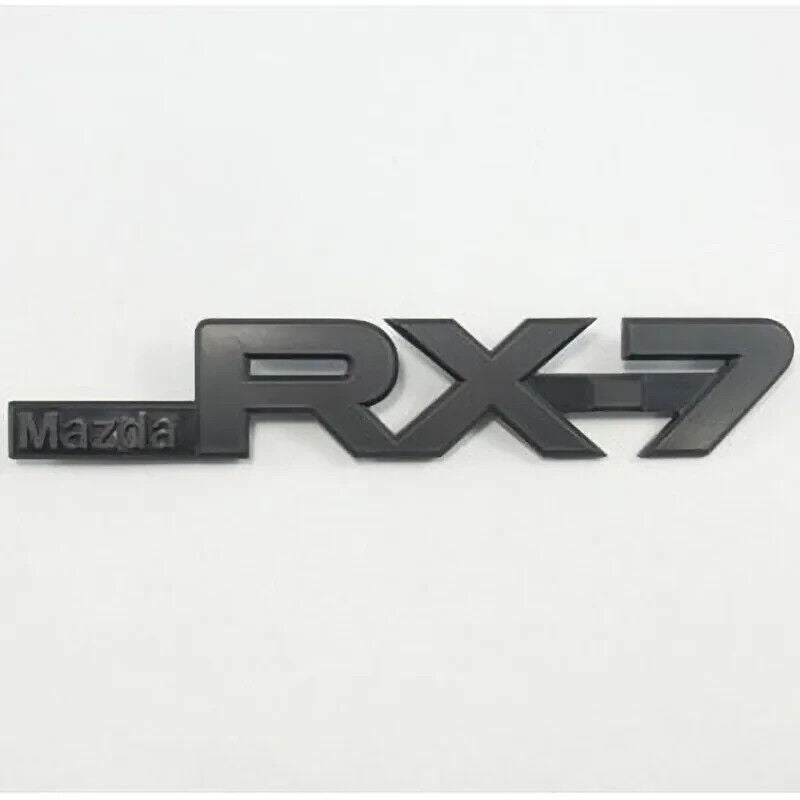 MAZDA GENUINE JDM OEM RX-7 FC3S Black Rear Emblem Badge FB02-51-720