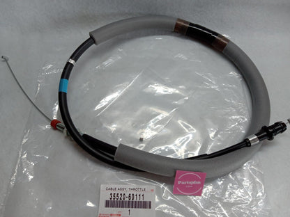 TOYOTA Genuine JDM 3552060111 Land Cruiser FZJ80 1FZ FZJ100 Kick Down Throttle Cable