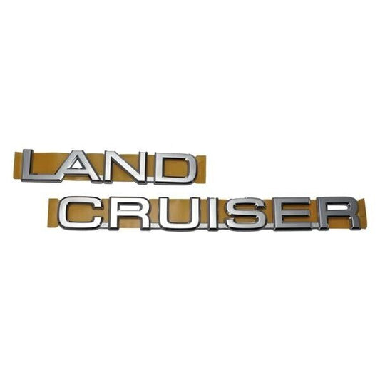 TOYOTA Genuine JDM LAND CRUISER Back Door Emblem 1/98-8/02 100 Series Land Cruiser