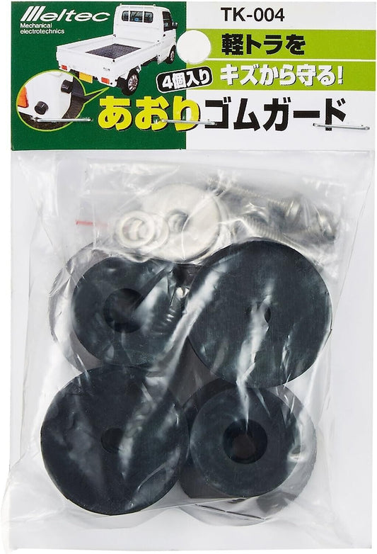 Meltec Aori JDM Rubber Guard TK-004 4 Pieces Stainless Steel Light Truck