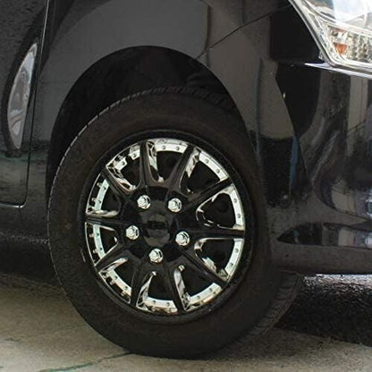 Suzuki Carry JDM Wheel cover 12inch 4pcs Wheel Cap Set Chrome & Black