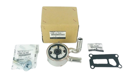 Mazda Genuine JDM Engine Oil Cooler Kit LF6W-14-700A LF9V-14-789 LF02-14-342 set
