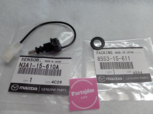 GENUINE MAZDA JDM RX-7 FD3S Water Engine Coolant Level Sensor & Gasket