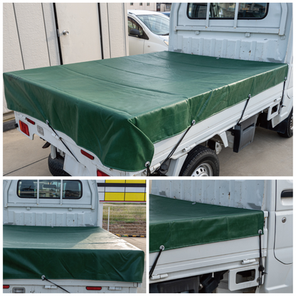 Mini Truck JDM Seat cover Cargo bed sheet Green 180×220 CARRY ACTY Sambar