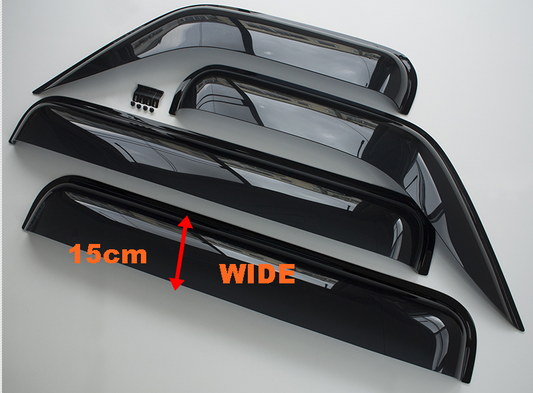 For SUBARU JDM Diaz Van KV3 KV4 Domingo FA7 FA8 Door Side visor Van Front Rear