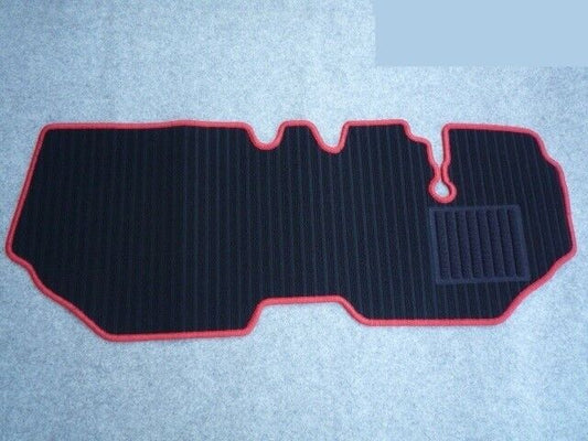 Sambar Truck JDM KS3 KS4 Floor Mat Red and Black 92-93 Front 1 piece