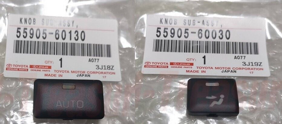 TOYOTA GENUINE JDM Land Cruiser 55905-60130 55905-60040 Control Switch Button set