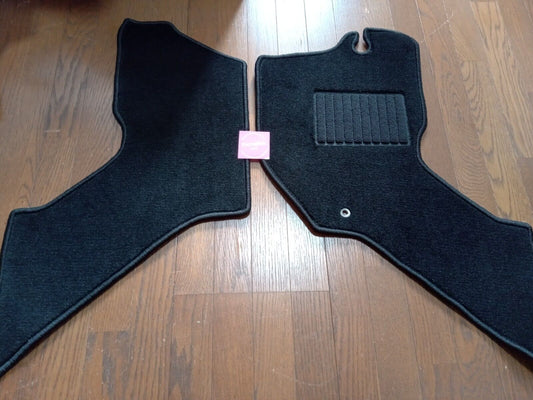 Suzuki Carry JDM Truck DA63T Floor mats Black Driver's side Passenger's side