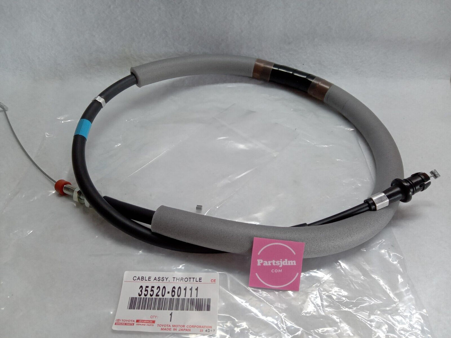 TOYOTA Genuine JDM 3552060111 Land Cruiser FZJ80 1FZ FZJ100 Kick Down Throttle Cable