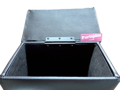 Suzuki Super JDM Carry DA16T Leather Style Console Box Storage Armrest Black