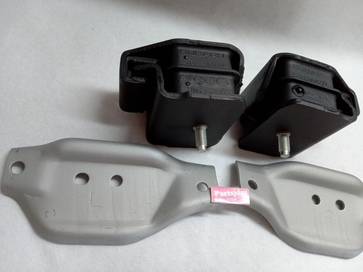 STi SUBARU JDM Genuine Group N Engine Mount Pair Impreza Forester Legacy GT OEM