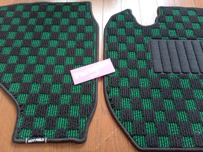 Suzuki Carry JDM DA16T Floor mat Check Green Super Carry Car mat