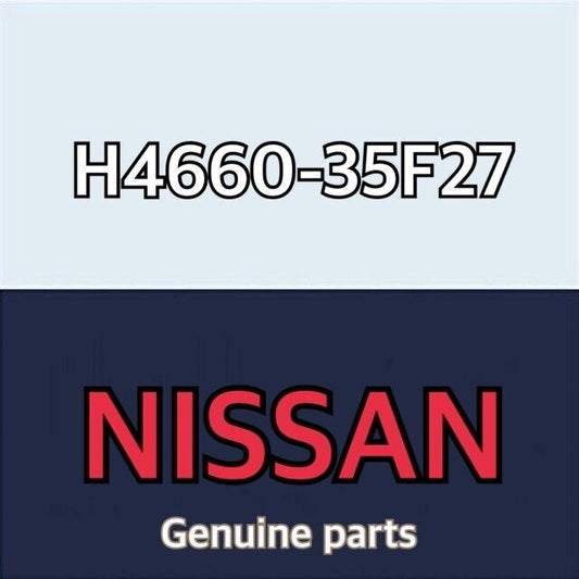 مجموعة أسطوانات قفل غطاء صندوق السيارة من نيسان الأصلية (قطع غيار يابانية) H4660-35F27 رقم التتبع