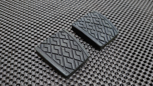 AE86 HACHIROKU JDM Parts Clutch Pedal Pad Rubber set of two Brake Clutch