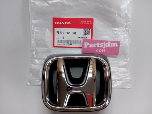 شعار هوندا الأصلي JDM، شبكة أمامية سوداء لسيارة أكورا RSX موديل 2005-2006، رقم القطعة 75710-S6M-J01