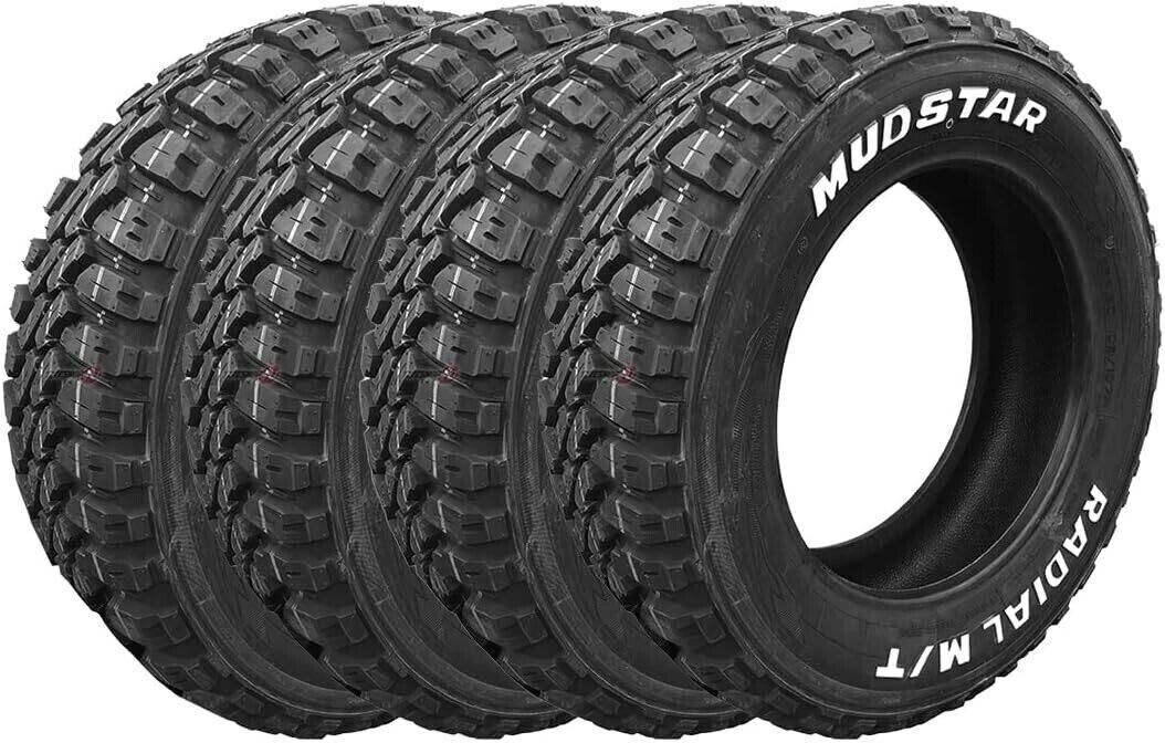 MUDSTAR RADIAL JDM M/T 165/65R14 MUD79S Acty Carry Hijet Sambar Set of 4 KEI Track