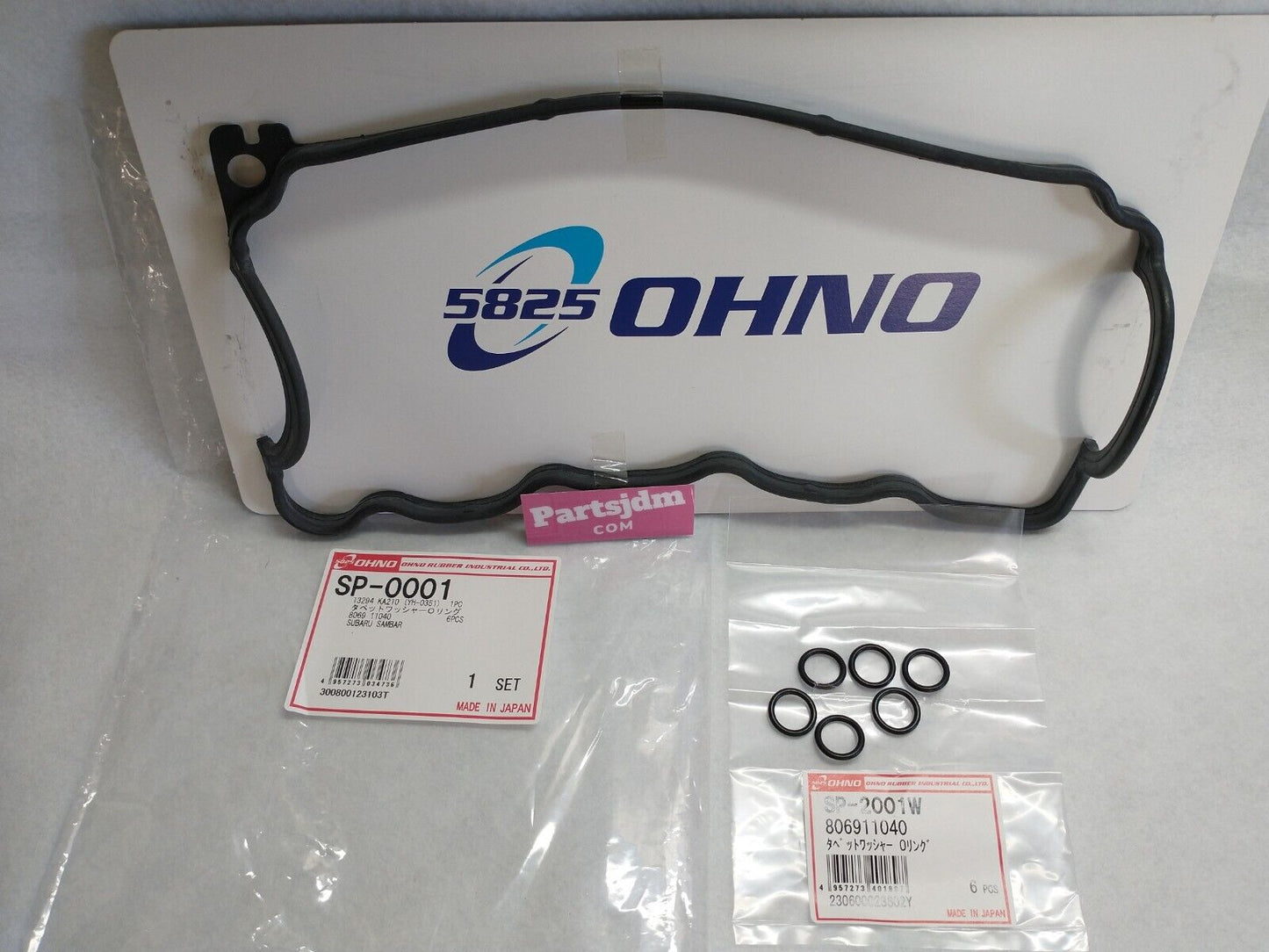 Ohno Rubb JDM For SUBARU Sambar VALVE COVER GASKET Tappet cover gasket set Tracking