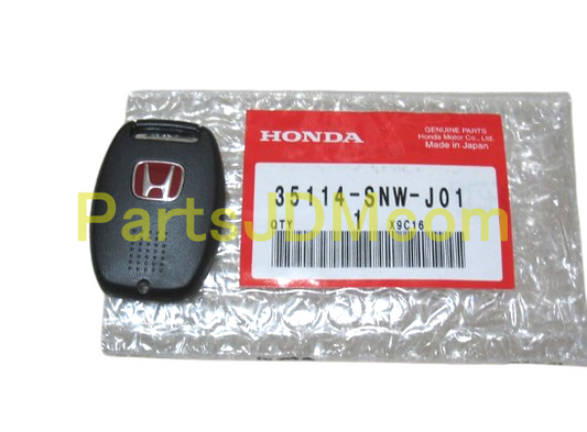 HONDA Genuine JDM Civic FD2 Type R Red H Key Cover 35114-SNW-J01