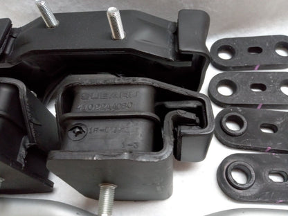 STI SUBARU JDM Group N Engine mount Transmission Cushion rubber Set WRX Impreza