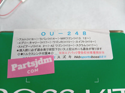 Suzuki Carry JDM Steering Boss HKB Sports OU-248 Carry Truck DA16T Adapter Japan