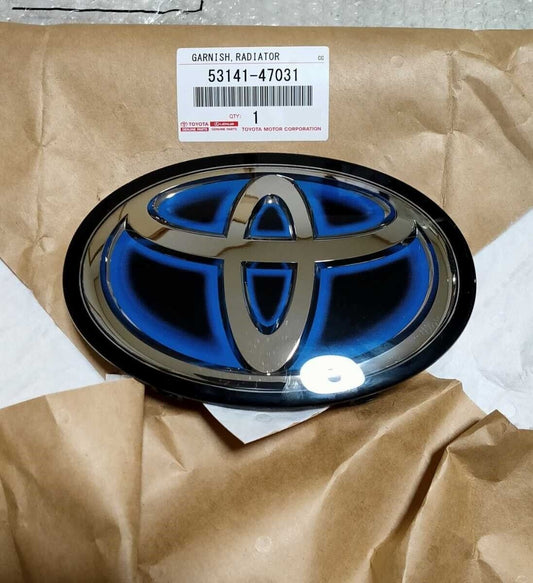 قطع غيار أصلية JDM بريوس هايلاندر RAV4 شبكة المبرد الشعار الأمامي