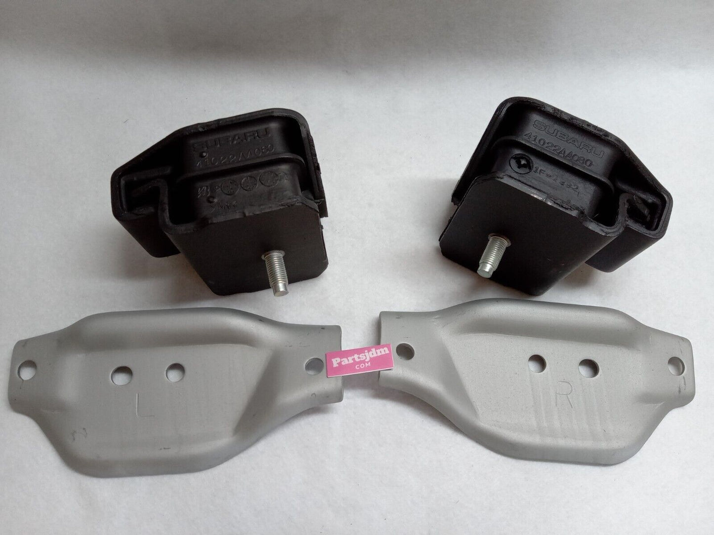 STi SUBARU JDM Genuine Group N Engine Mount Pair Impreza Forester Legacy GT OEM