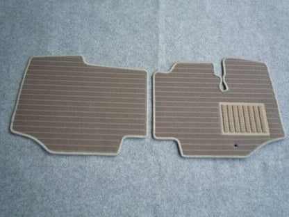 Sambar Truck JDM KS3 KS4 Floor Mat Beige 93-99 Front 2 piece