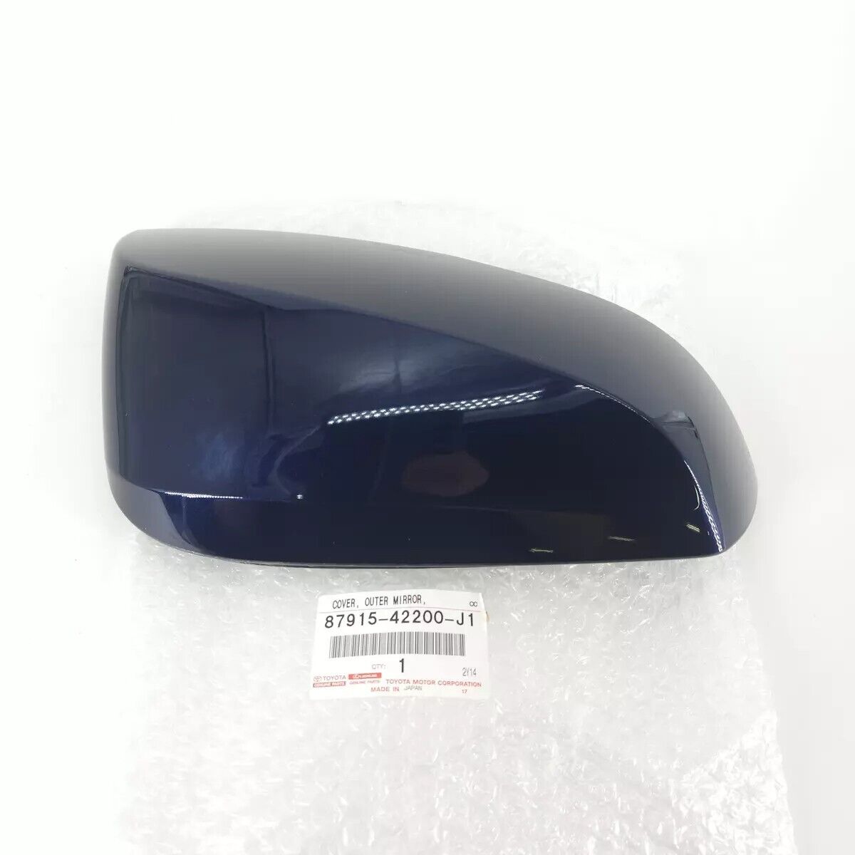 Toyota Genuine JDM RAV4 Passenger Side Mirror Cover Dk Blue 19-21 87915-42200-J1 OEM