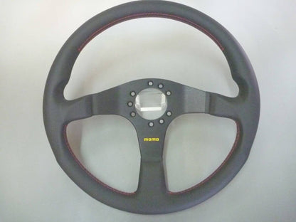 HONDA GENUINE JDM Acura NSX NSX-R E-NA1 90-97 MOMO Steering Wheel Red Stitch Z01ZA