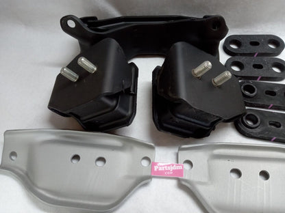 STI SUBARU JDM Group N Engine mount Transmission Cushion rubber Set WRX Impreza