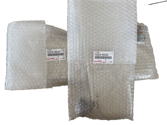 TOYOTA Genuine JDM Land Cruiser Sun Shade Visor Set BJ41 BJ42 BJ44 BJ46 Tracking Num