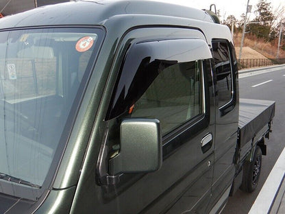 Suzuki Carry JDM DA16T Door Visors Side Visors Rain and wind guard