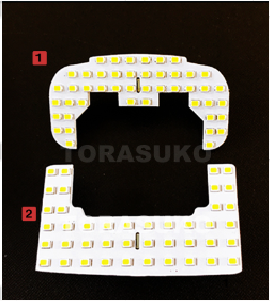 Suzuki Carry JDM LED Room Light DA16T Carry Truck Front/Rear Light Truck 2 Piece