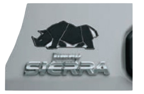 SUZUKI Genuine JDM Jimny Sierra JB74W JC JL Sticker Emblem Rhino Pattern